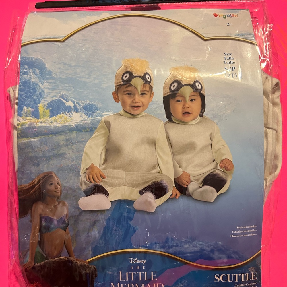 White and Blue Costume Set